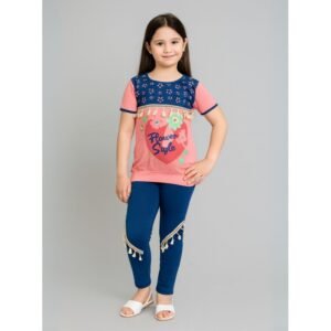 بجامة بناتي قطعتين صيفي