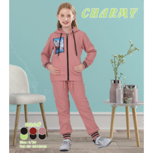 بجامة بناتي لون زهري