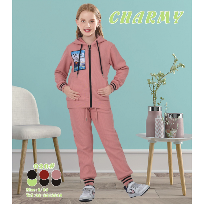 بجامة بناتي لون زهري