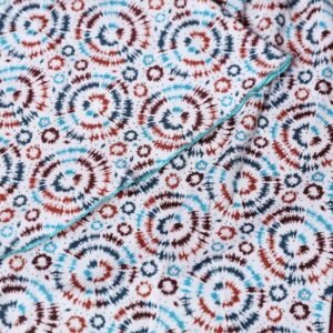 بجامة صيفية للنساء لون أزرق و بني