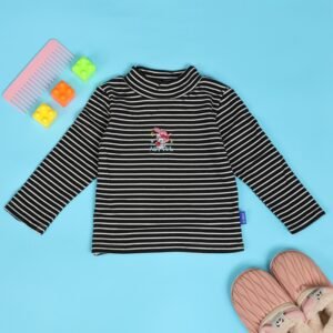 بلوزة للأطفال لون أسود