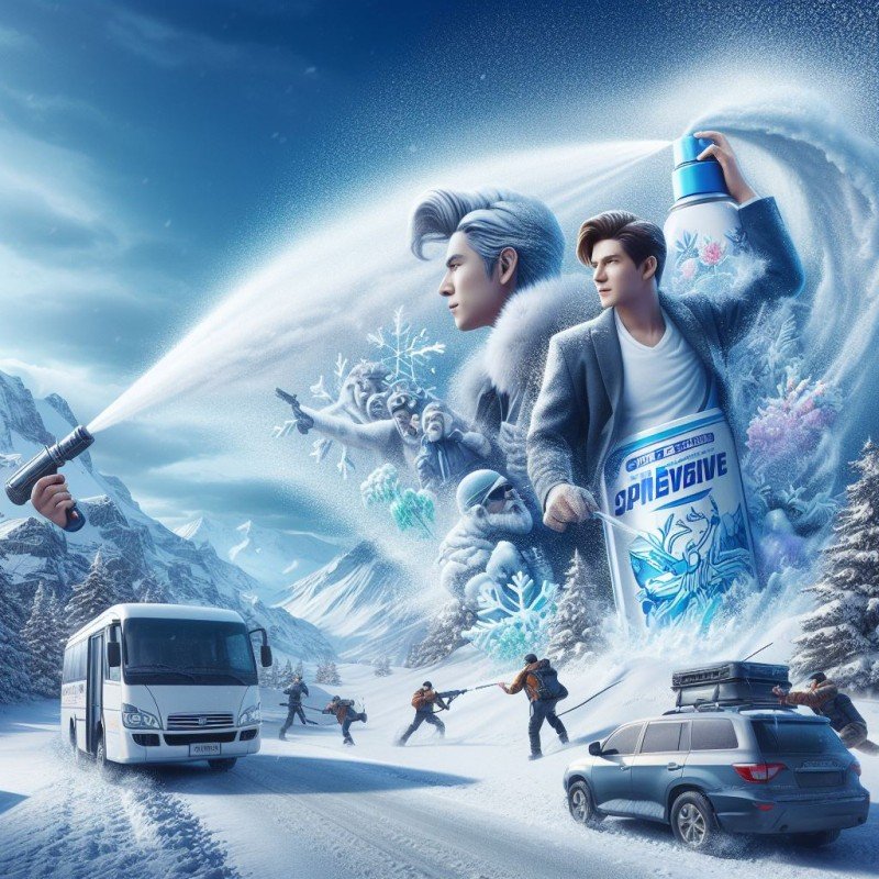 علبة بخاخ ثلج صناعي رغوة صابون ثلج حجم كبير 600 ملي لتزيين الأعراس والحفلات وأعياد الميلاد وحفلات التخرج والمناسبات السعيدة - Image 4