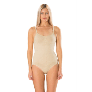 بروتيل بكبسات (تبان) قطعة واحدة للنساء لون بيج