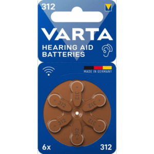 بطاريات السماعات الطبية فارتا - P312 (60 بطارية)