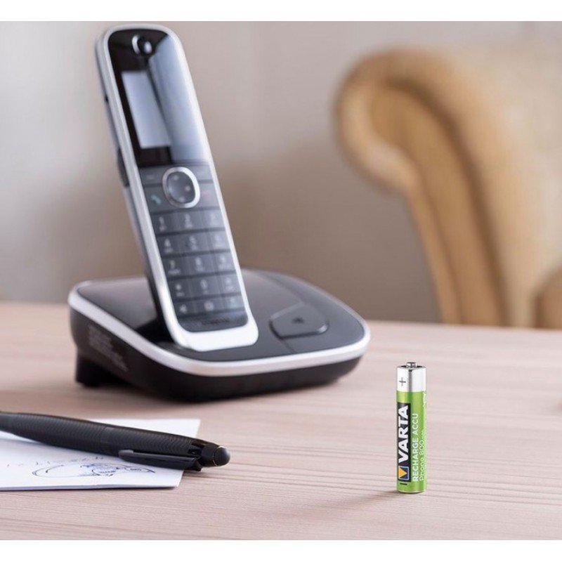 بطاريات فارتا قابلة للشحن AAA4 AAA4 R2U Rechargable Batteries