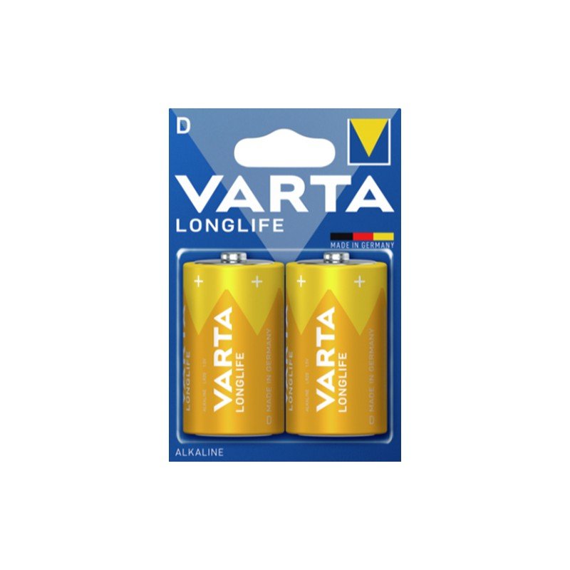 بطاريات فارتا لونغ لايف D 2 Varta Batteries Longlife D 2