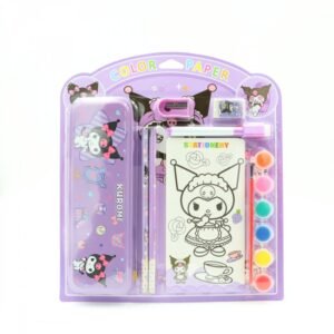 بكج قرطاسية شخصية كورومي Kuromi – 9 قطع