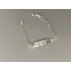 بلاك فضة اطفال مع وردة الاقحوان عيار 925