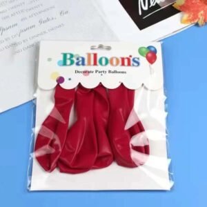 بلالين الحفلات واعياد الميلاد جودة ممتازة ( 10 بلالين )