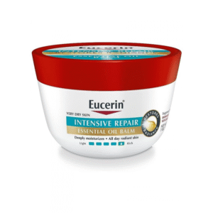 بلسم الزيوت العطرية للإصلاح المكثف من يوسيرين حجم 198غم -Intensive Repair Essential Oil Balm By Eucerin 198 g