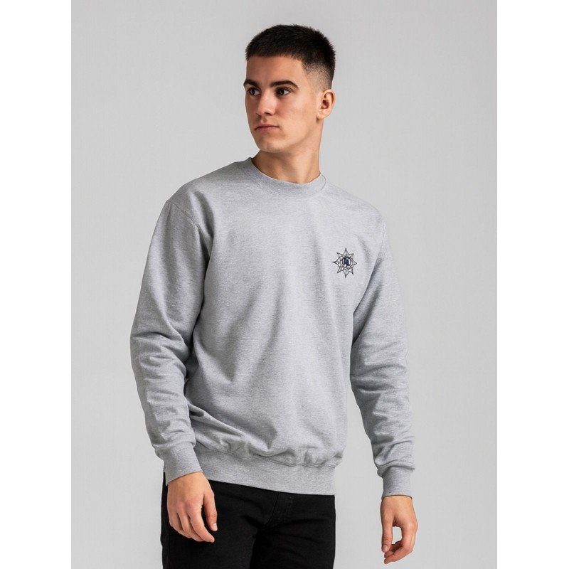 بلوزة بأكمام طويلة للرجال لون رمادي