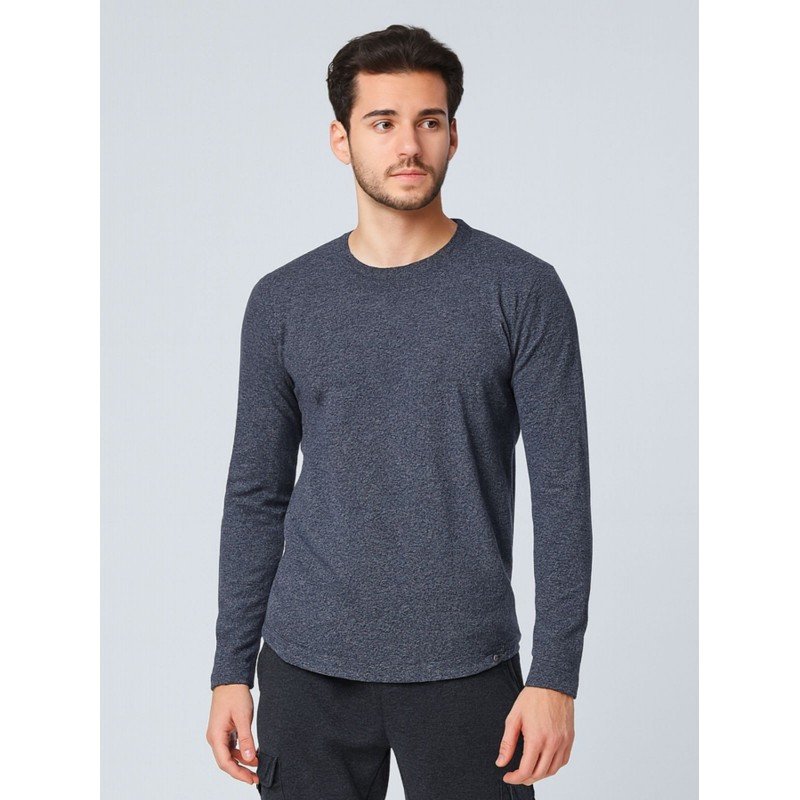 بلوزة بأكمام طويلة للرجال لون رمادي