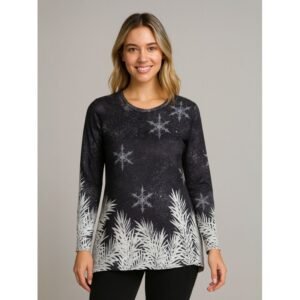 بلوزة بأكمام طويلة للنساء