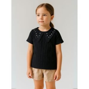 بلوزة بناتي لون أسود