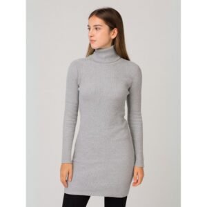 بلوزة بودي جولف بأكمام طويلة للنساء لون رمادي