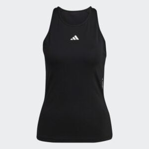 بلوزة تي اف ترين تي كيه من اديداس بدون اكمام للنساء لون أسود adidas Techfit Racerback Training Tank Top - Black