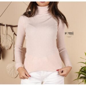 بلوزة جولف للنساء لون بيج