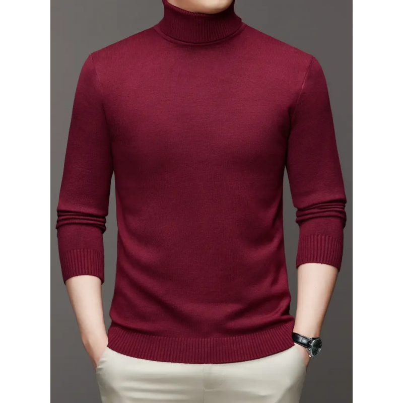 بلوزة شبابية جولف قطن خمري