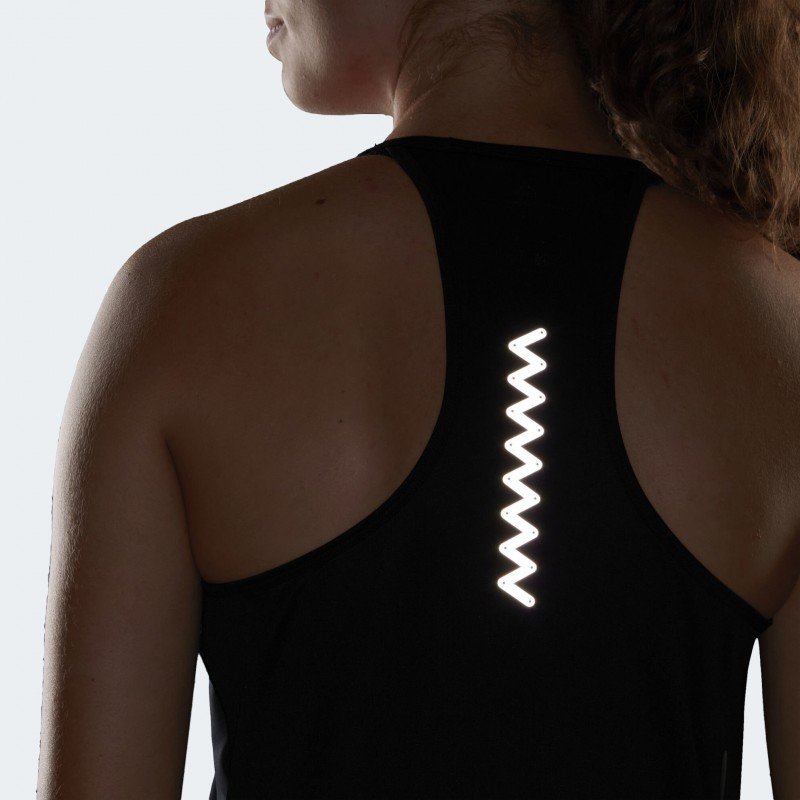 بلوزة كت بدون اكمام توب تانك من اديداس للنساء لون أسود Adidas PARLEY RUN FAST RUNNING TANK TOP