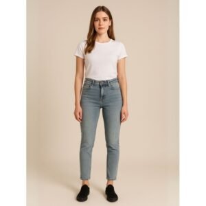 بنطال جينز للنساء لون أزرق