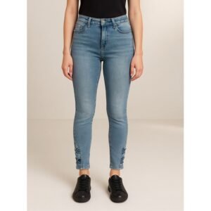 بنطال جينز للنساء لون أزرق فاتح