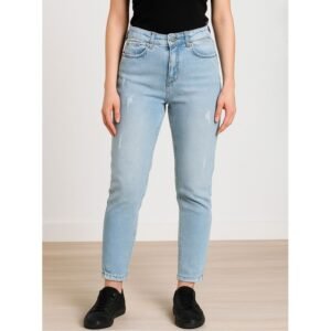 بنطال جينز للنساء لون أزرق فاتح