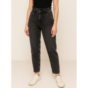 بنطال جينز للنساء لون رمادي