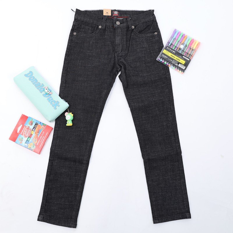 بنطال جينز ولادي لون أسود