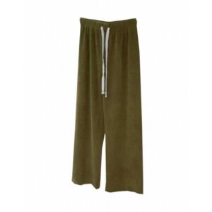 بنطال شتوي للنساء لون زيتي