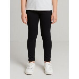 فيزون بناتي قطن للأطفال لون أسود