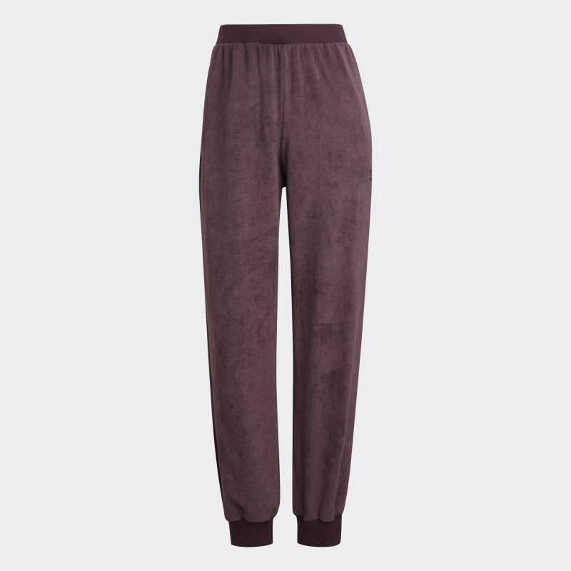 بنطلون اديداس ادي كلر للنساء لون خمري -adidas Womens' Adicolor Classics Suede Tracksuit Bottoms