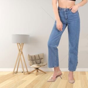 بنطلون جينز ازرق فاتح