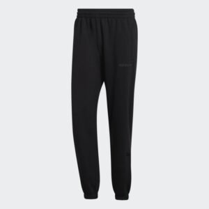 بنطلون رياضي كاجوال من اديداس للنساء لون أسود Adidas TREFOIL LINEAR SWEAT PANTS