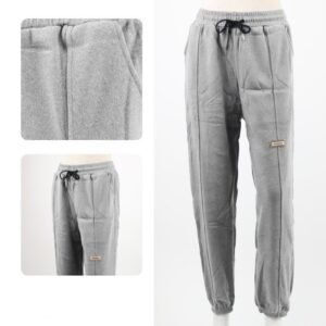 بنطلون فيليز مبطن مع خط بأرجل مطاطية للنساء لون فيروزي غامق