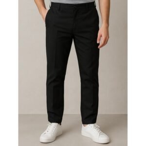 بنطلون كاجوال رجالي لون أسود