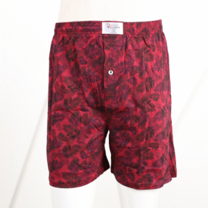 بوكسر بتصميم زر للرجال لون خمري