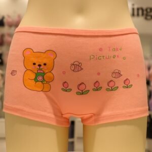 بوكسر بناتي لون زهري