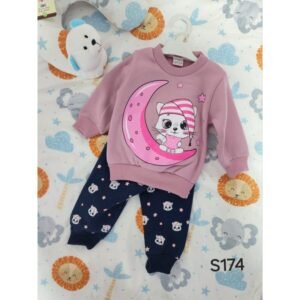 بيجامة بناتي بيبي لون بنفسجي