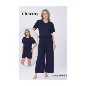 بيجامة ستاتية 3 قطع Charmy