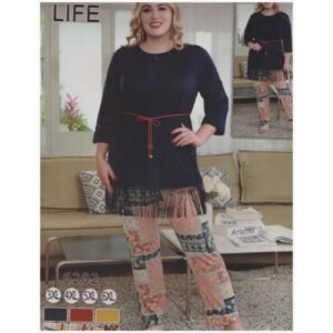 بيجامة ستاتية تركية احجام كبيرة