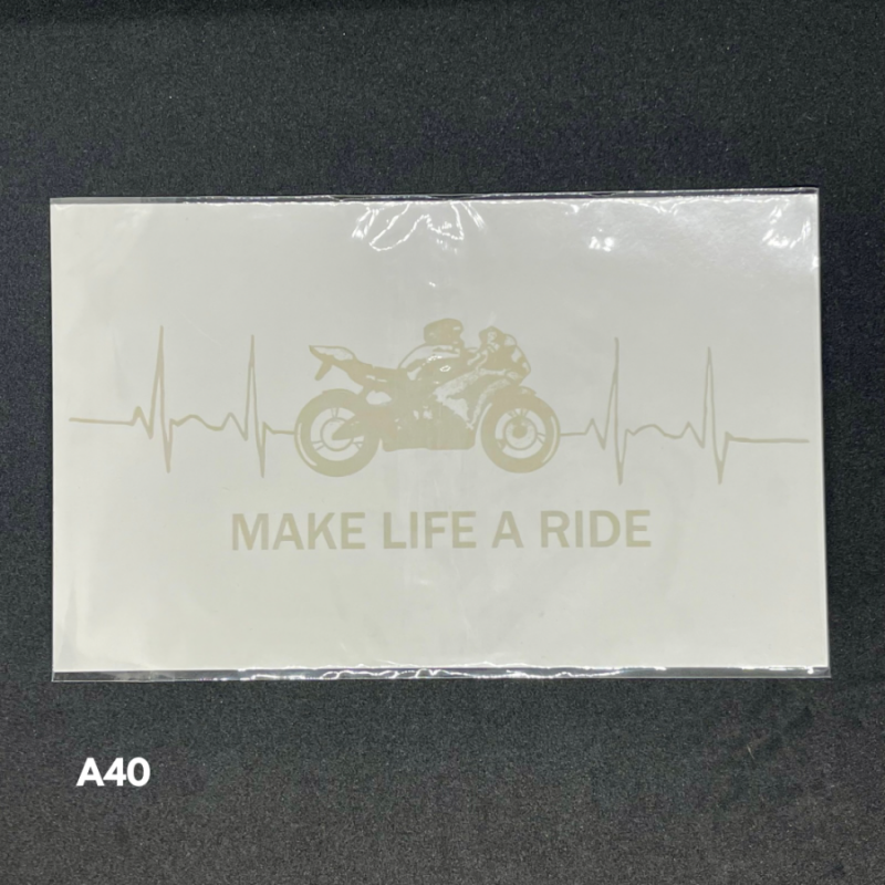 تاتو مؤقت 18×11 سم بتصميم دراجة