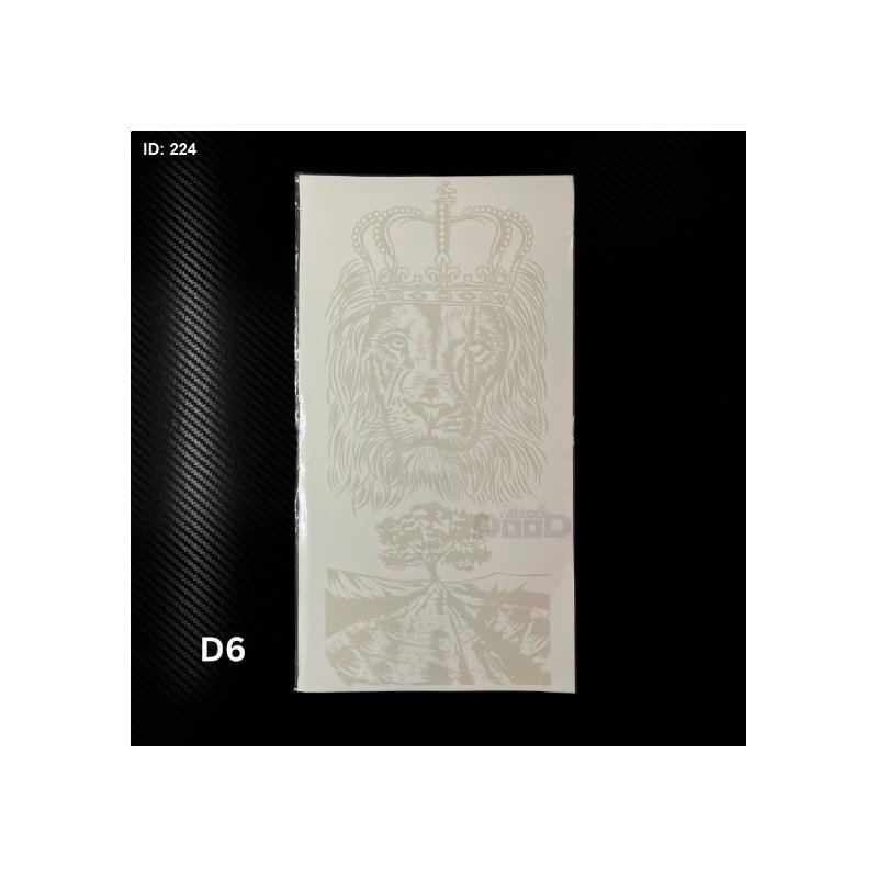 تاتو مؤقت رسمة أسد للساعد