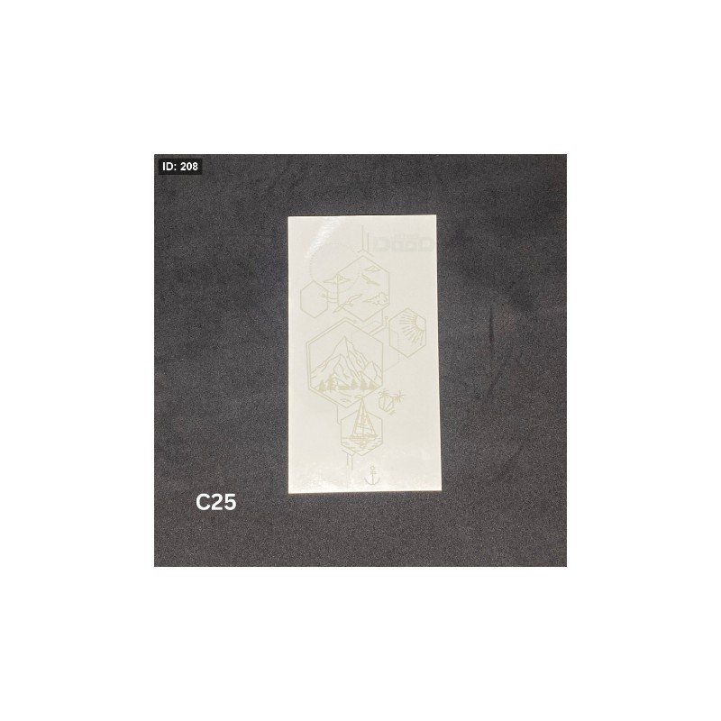 تاتو مؤقت شكل هندسي طبيعة