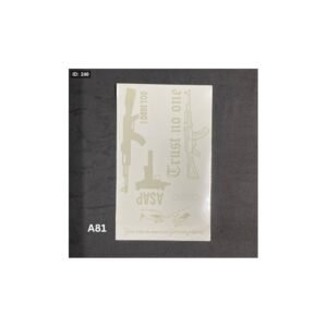 تاتو مؤقت مجموعة اسلحة