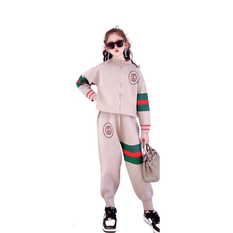 ترينج صوف للأطفال لون بيج