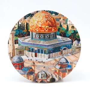 تعليقة حائط بتصميم قبة الصخرة