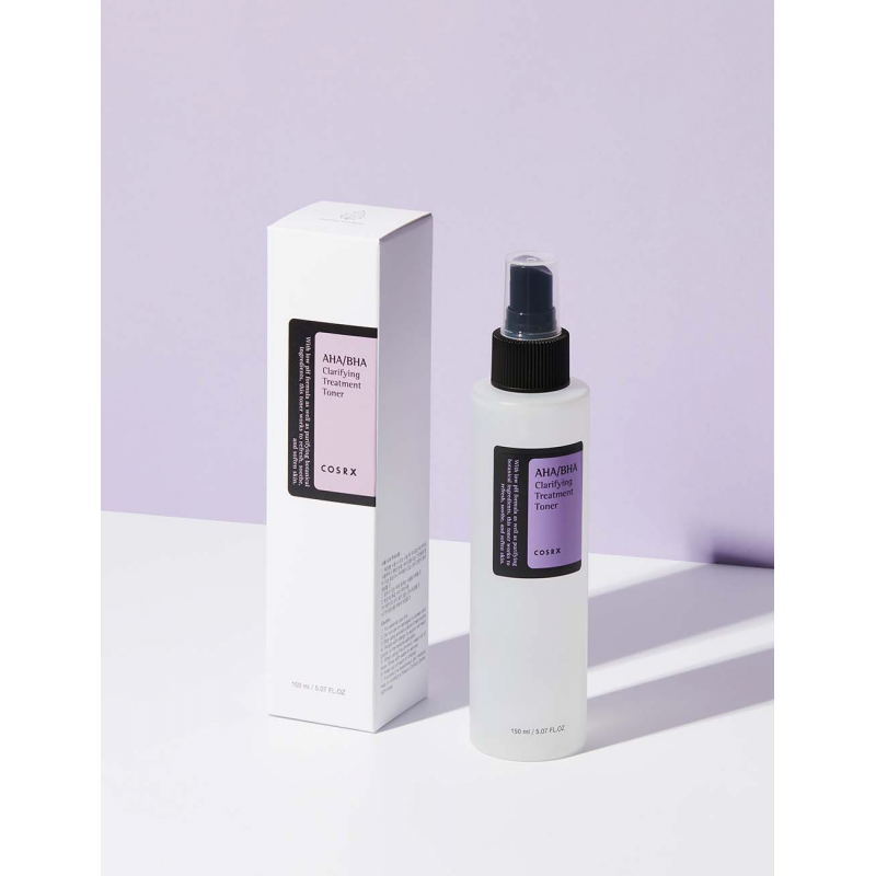 تونر بخاخ منقي AHA BHA من كوسركس حجم 150 مل -Aha/Bha Clarifying Treatment Toner By COSRX 150 ML