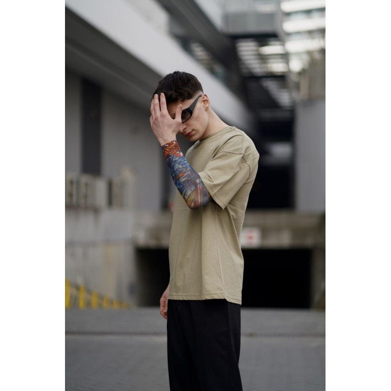 تيشيرت اوفر سايز شبابي قطني ناعم عالي الجودة صناعة تركية