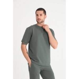 تيشيرت سلم فيت قطني 2 خيط عالي الجودة صناعة تركية