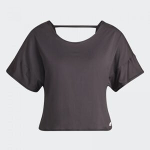 تيشيرت كاجوال من اديداس للنساء لون أسود Adidas Women's WTR Studio Bl T T-Shirt